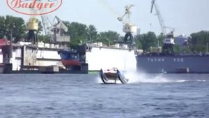 Надувной ПВХ катамаран -- скорость более 90 км/час