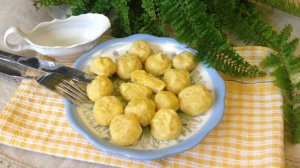 Сырные клецки