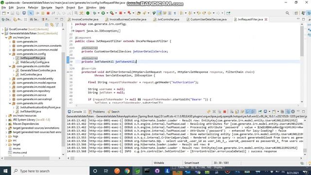 Spring Boot + Mysql + Spring Security + JWT from scratch смотреть онлайн