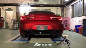 Infiniti Q60 S 3.0T V6 - exhaust sound