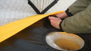 Трехслойная палатка Fishhouse 3TF с полом