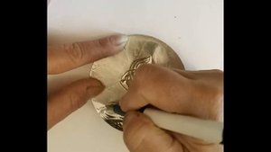 Рисунок на фольге