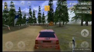 Супер гонка в игре Rush Rally 2 ( android)
