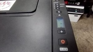 Canon G3411 как быстро прокачать чернила и убрать воздух без Компьютера