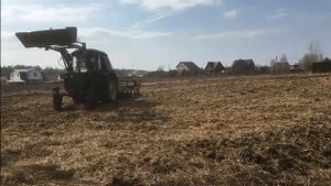 Дискование бурьяна