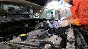 Toyota RAV4 2006 2.0 Замена масла в двигателе