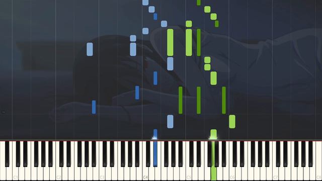 Kaze ni Fukarete - Kaguya-sama: Love is War Season 2 ED - Piano Arrangement [Synthesia] смотреть онлайн