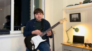 Лучшая гитара для новичков. Squier by Fender Stratocaster mm