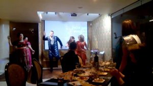 Танцевальный номер на корпоративе