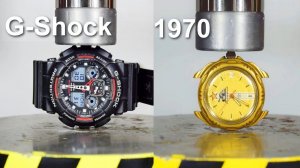 HYDRAULIC PRESS VS WATCH CLOCK ORIGINAL AND FAKE