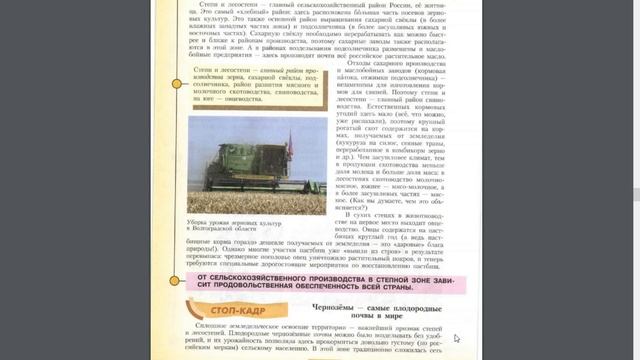 География 8к. §34 Степи и лесостепи