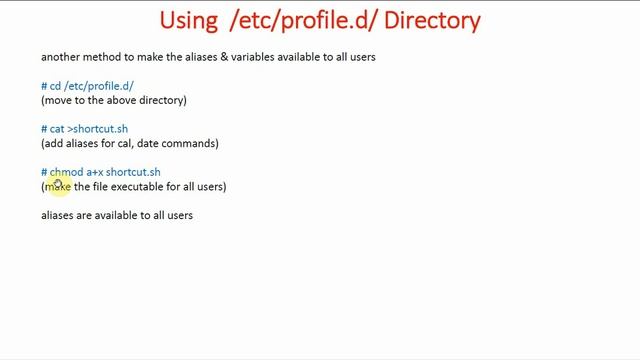 68 "/etc/profile.d" Directory in Linux | Linux Tutorial | Linux Commands | Linux for Beginners