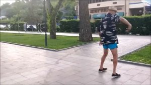 Танцующий пенсионер - это вам не танцующий миллионер. По нашим пенсиям остаётся только танцевать.