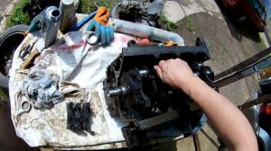 затяжка коленчатого вала на мазде 626