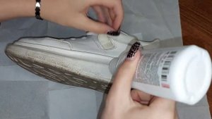 БЕЛАЯ КРАСКА ДЛЯ ОБУВИ / СРЕДСТВО ДЛЯ БЕЛОЙ ОБУВИ ? ДОН КОТТЕР ?
