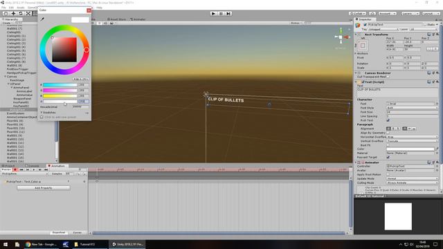 How To Make An FPS WOLFENSTEIN 3D Game Unity Tutorial 013 - FONTS | PROPAGANDA DESIGN смотреть онлайн