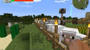 Результат недельной игры в Mincraft