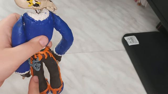 Я слепил Табби из friday night funkin' из пластилина!!!#fridaynightfunkin' #лепка #моды смотреть онлайн