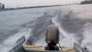 Honda bf35+Казанка-2м. Крейсерская скорость 35 км/ч