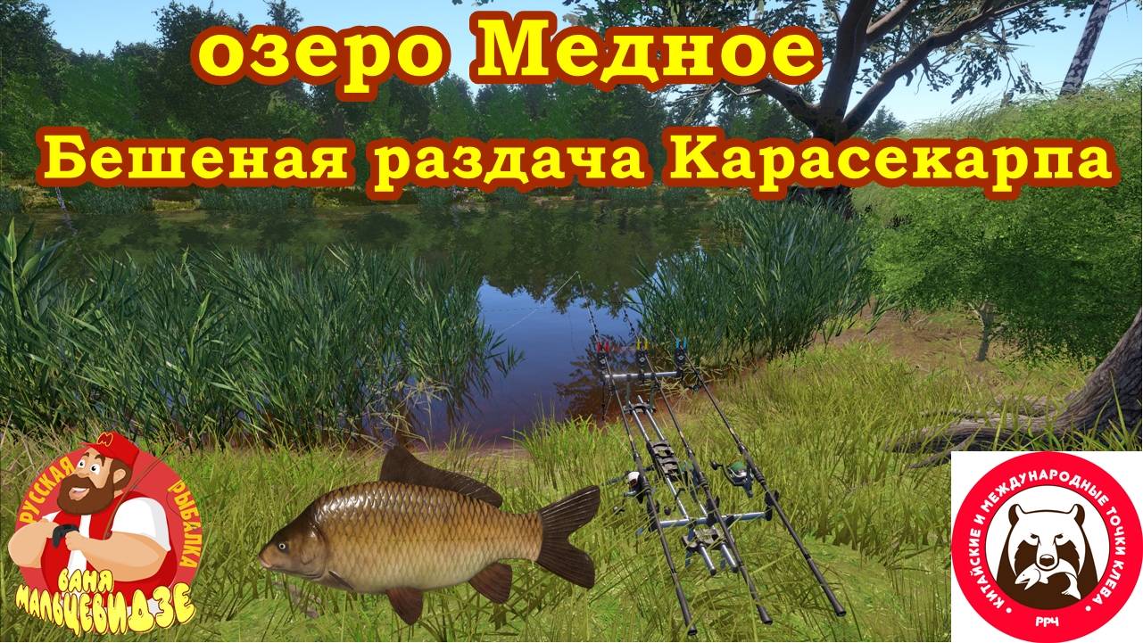 Бешеная Раздача Карасекарпа. Русская Рыбалка 4. смотреть онлайн