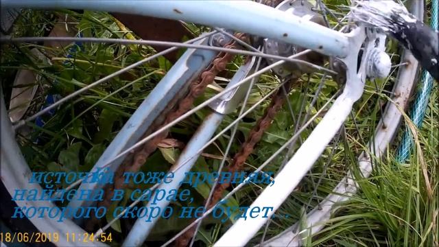 Как старый велосипед украсит ваш сад. смотреть онлайн