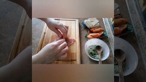 Рулетики из свинины. Рулетики с сыром и помидорами. Мясные пальчики.