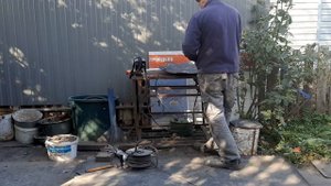 садж, из диска бороны (своими руками)