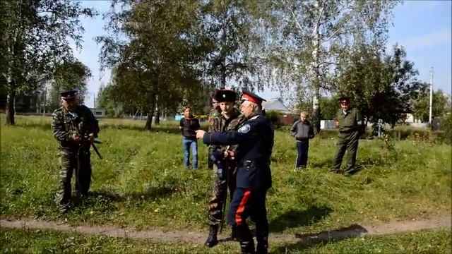 Казаки хуторского казачьего общества "Любышское" смотреть онлайн