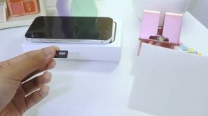 aesthetic iPhone 14 Pro [ silver 256 GB ] unboxing ? ✨ ASMR ✨ | accessories, camera test ?