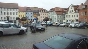 #Königsbrück #Кёнигсбрюк Жизнь в Германии. Кёнигсбрюк- центр города. Königsbrück- Zentrum.