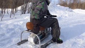 Снегокат с мотором