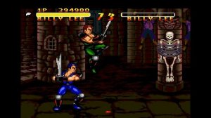 Double Dragon V: The Shadow Falls. SEGA Genesis. Walkthrough