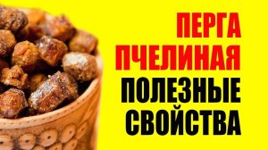 Перга Пчелиная. Чем Полезна Для Мужчины и Женщины