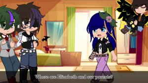 The Afton Family Meets MHA || Izuku&Marinette&Shota Afton; Katsuki&Kyoka Emily AU