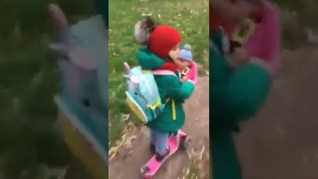 Baby Born кукла, велокресло, самокат globber, рюкзак skip hop ???