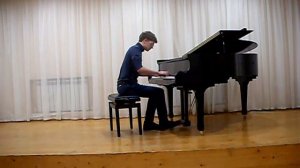 Вадим Шабров, И.С. Бах Трехголосная фуга C-dur, BWV 953, К. Черни, Этюд с-moll, соч. 299 №21