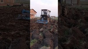 Фрезеровка,после вспашки целины