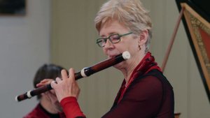 Bach: Flute Sonata in E Minor BWV 1034, Andante. Voices of Music: Kate Clark & Hanneke van Proosdij