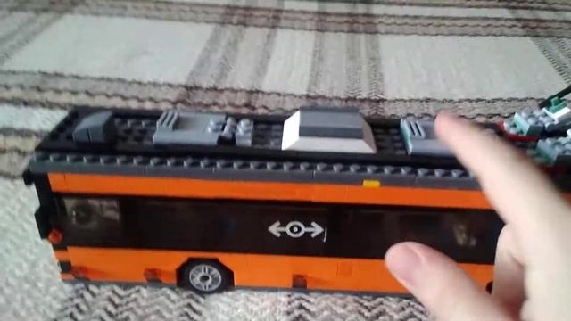 Обзор на лего самоделку ТРОЛЛЕЙБУС ANSALDOBREDA F19 смотреть онлайн