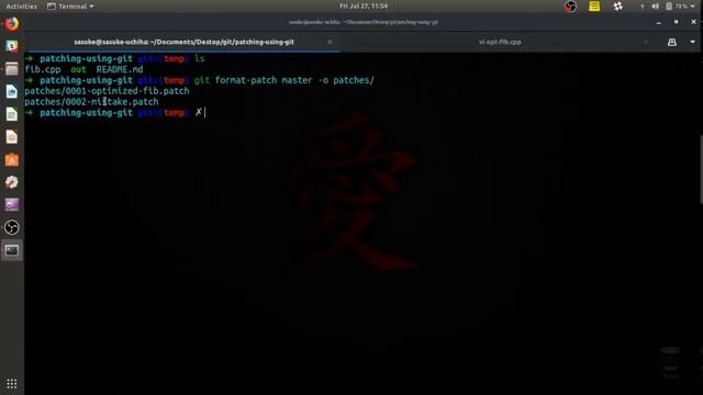 How to create and apply patches in git смотреть онлайн