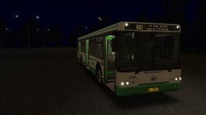 OMSI 2 Южная Москва по маршруту 682 Ул. Акад. Янгеля - МЦД Красный строитель с звуковым информатором