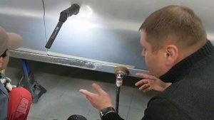 Рихтовка порога 2 часть. Работа со споттером и вытяжными системами.