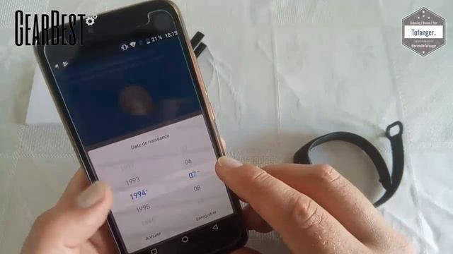 Xiaomi Mi Band 3 Smart Bracelet a 22€ смотреть онлайн