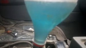 проверка системы охлаждения на прорыв выхлопных газов
