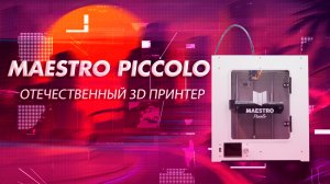 Обзор 3D принтера Maestro Piccolo