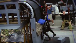 Уникальные материалы со съемок Аватара. Как снимался Аватар. Джейк Салли оседлал Икрана Банши