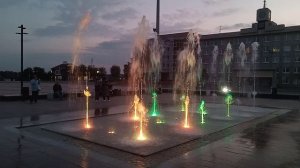 Поющий фонтан в Каменске-Уральском