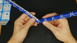 КРУГЛАЯ ЗМЕЙКА РУБИКА || НОВАЯ СИНЯЯ ДЕТСКАЯ ИГРУШКА РАСПАКОВКА MAGIC SNAKE ГОЛОВОЛОМКА