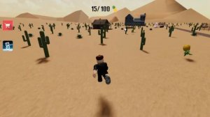 роблокс побег от квин в пустыне