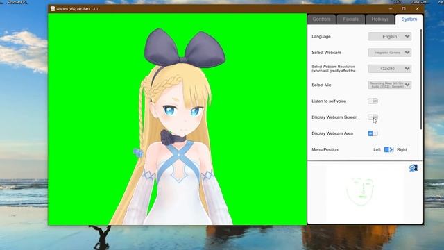 Замена лица на стриме OBS | Персонаж на стриме | Vtuber | Wakaru смотреть онлайн